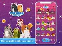 Pet Shop Merge - Free Animal Games Screen Shot 0