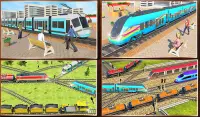 Indian Train City 2019 - เกมขับรถรถไฟน้ำมัน Screen Shot 7