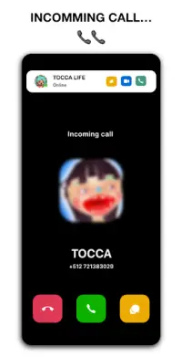 Toca Life Kitchen Video Call & Chat   Sounds Screen Shot 2