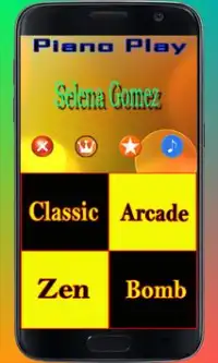 Selena Gomez Piano Screen Shot 0