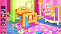 Baby Housework Cleaning Game Screen Shot 1