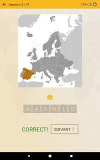 Quiz Géographie: Pays, Cartes, Capitales Screen Shot 11
