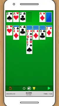 SOLITAIRE CLASSIC CARD GAME Screen Shot 3