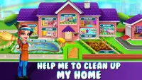 Make Your House Clean - Girls Home Cleaning Game Screen Shot 1