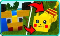 Addon Pikachu Pixelmon Craft Mod for Minecraft PE Screen Shot 2