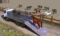 Horse Transport Cargo Truck: Transporter Games Screen Shot 0