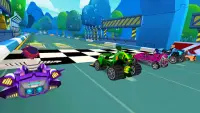 Go Kart Racing: Lady 3D Karting Roadway Screen Shot 0