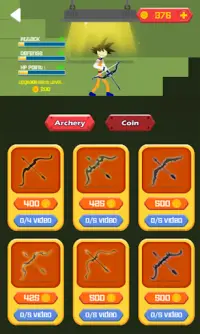 Stick Z Super Fight battle bow - stickman Warrior Screen Shot 4