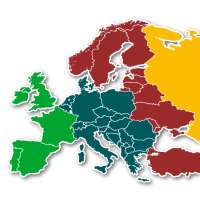 مسابقة خريطة أوروبا - الدول الأوروبية وعواصم