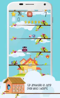 Bouncing Birds Screen Shot 6