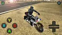 Chopper Motorbike Driving 3D Screen Shot 0