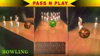 Bowling ustaları çatışması 3d meydan okuma oyunu Screen Shot 2