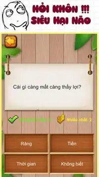 Câu hỏi triệu phú - Trả lời nhanh như sấm Screen Shot 0