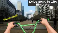 Drive BMX in City Simulator Screen Shot 0