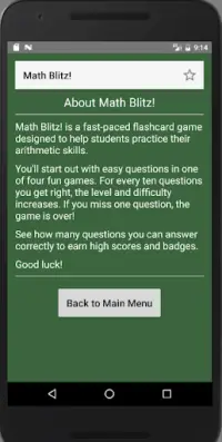 Math Blitz! Screen Shot 3