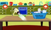 Washing dishes girls games Screen Shot 6