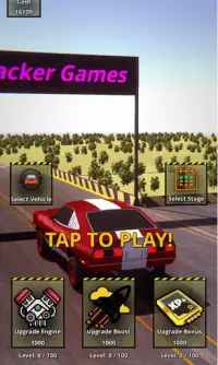 मेगा रैंप स्टंट असंभव ट्रैक रेस कार गेम्स Screen Shot 5