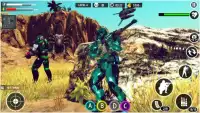 robot batalla supervivencia contra hierro guerrero Screen Shot 0