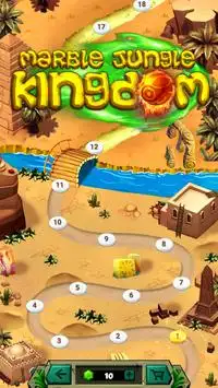 Marble Jungle Kingdom Screen Shot 1