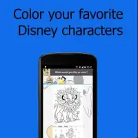 Color kids: Disney Colouring Screen Shot 0