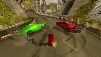 Woedend Keten Auto Racing Bestuurder 3D Screen Shot 1
