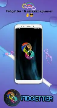 Fidgetter : Spinner || Colourful Fidgets Screen Shot 0