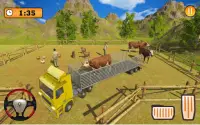 Offroad Truck Driving & Farm Animal Transport 2019 Screen Shot 4