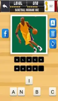 Basketball nickname quiz Screen Shot 0