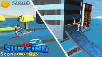 Flip Surfing Racing Flippy Run Diving Master Games Screen Shot 0