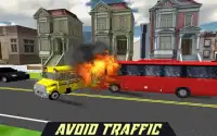 Town School Bus 3D Screen Shot 11