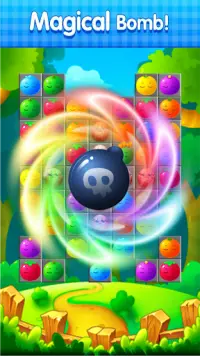 Fruit Candy Blast - Link Line puzzle game Screen Shot 2