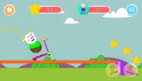 cow skater: scating game for kid Screen Shot 4