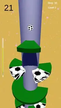 Helix Jump: Soccer Cup Screen Shot 1