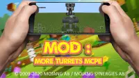 Mod : More Turrets MCPE Screen Shot 1