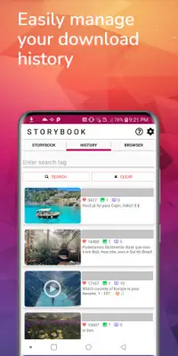 Download photo and video for Instagram - StoryBook Screen Shot 2