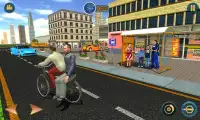 Bicycle Taxi BMX Free Tuk Tuk Sim 2018 Screen Shot 0