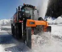 Snow Plow Trucks Games Screen Shot 2