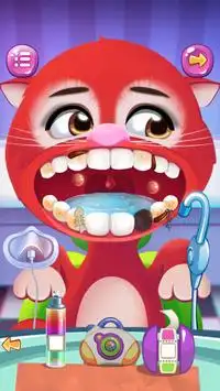 Kitty Cat Dentist Screen Shot 0