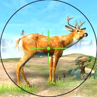 사슴 사냥 게임 : 저격수 사냥꾼 : 사냥 정글 동물