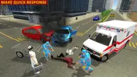 truk pemadam kebakaran sim 3D Screen Shot 10