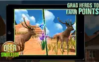 Deer Simulator 3D Wildlife Sim Screen Shot 14