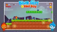 Blue girl and Red Boy Adventure Screen Shot 3