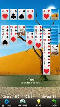 Solitaire Screen Shot 2