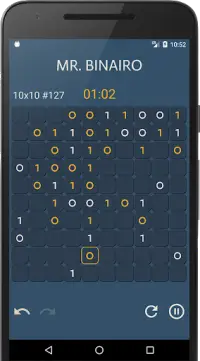 Mr. Binairo - Binary Sudoku Puzzle Screen Shot 2