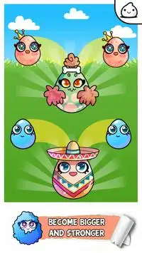 Egg Evolution - Cute Idle Merge Kawaii Clicker Screen Shot 1