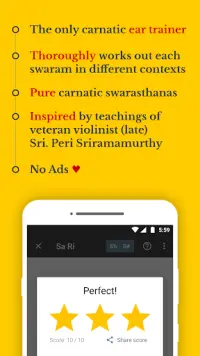 Sadhakam: Carnatic Swara Gnanam Practice Screen Shot 7