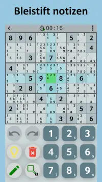 Sudoku - Offline-Rätsel Screen Shot 1