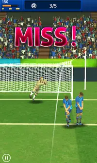 Football Freekick World Cup Screen Shot 1