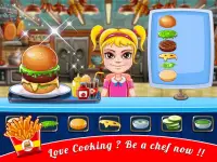 Top Burger Cooking Chef Story Screen Shot 1
