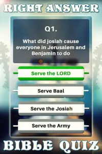 Bible Quiz Trivia Questions & Answers Screen Shot 2